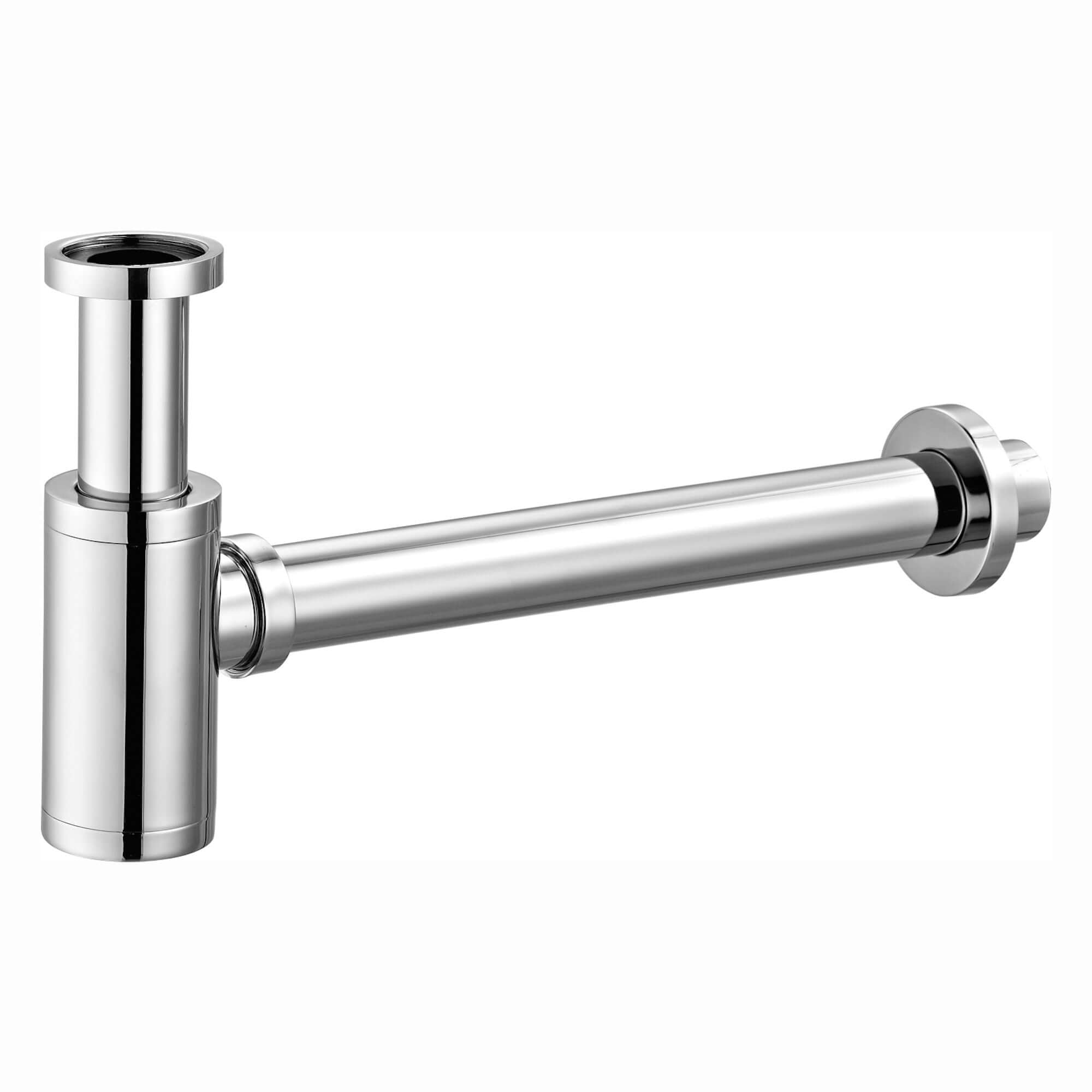 Buy Round washbasin sink bottle trap waste - chrome online UK